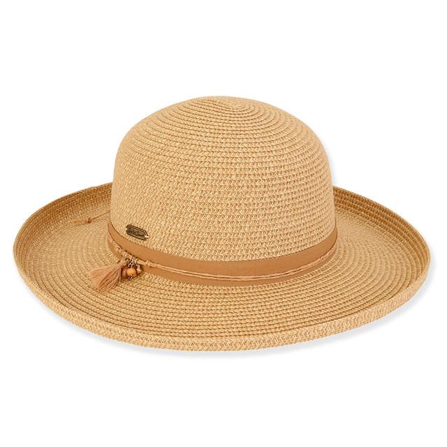 sun n sand Vera | Women's Paper Braid Up Brim Hat | HH3099