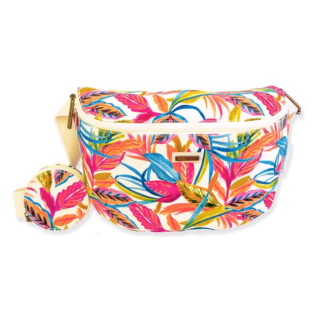 sun n sand Vintage Vines Medium Crossbod Belt Bag | CJ8882
