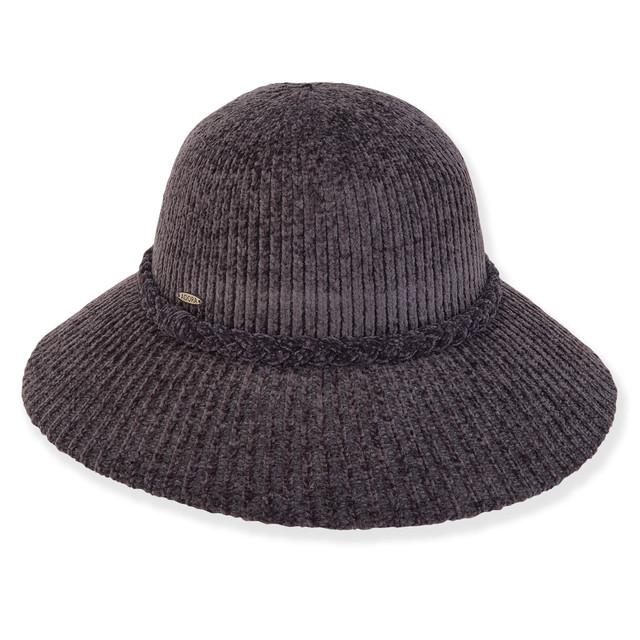 Sun N Sand Wheatley | Women's Poly Fabric Bucket Self Braided Trim | AD1542