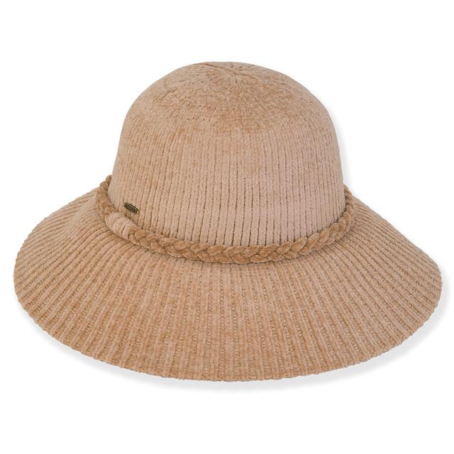 sun n sand Wheatley | Women's Poly Fabric Bucket Self Braided Trim | AD1542