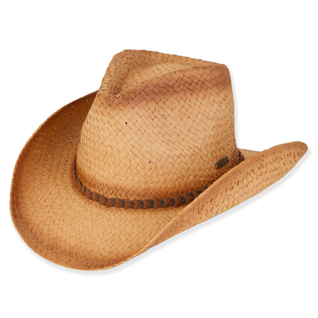 sun n sand William | Men's Paper Straw Western Hat | HTT1194