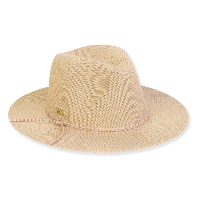 sun n sand Women's Beige Polyester Safari Brim 2.75
