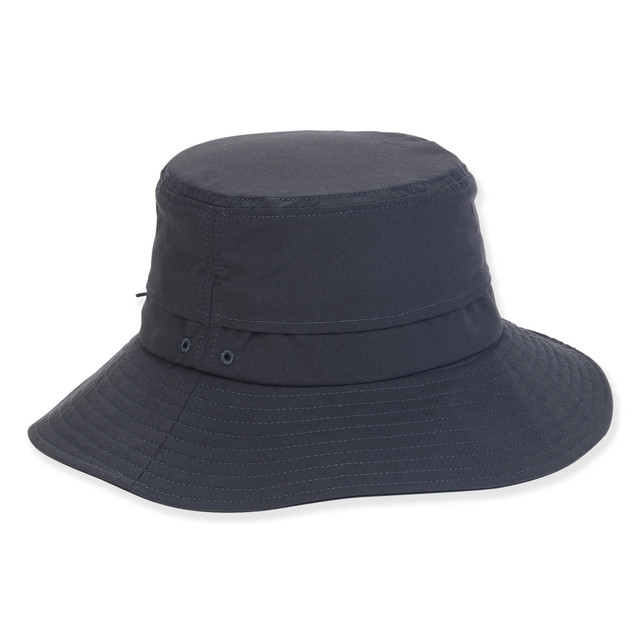 sun n sand Women's Dark Grey Polyester Boonie Brim 3