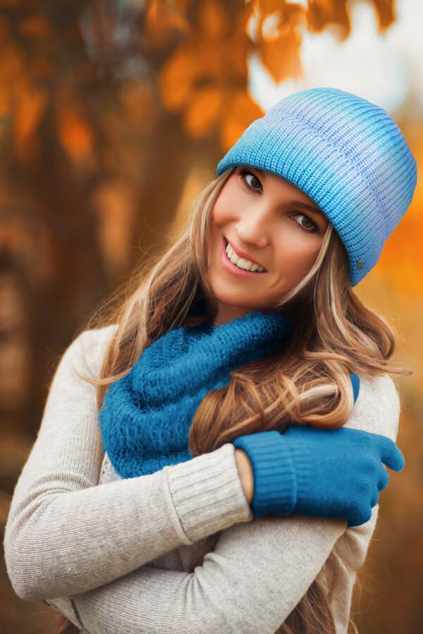 Sun N Sand Women's Fashion Fabrics Plush Lined Beanie | AD1475