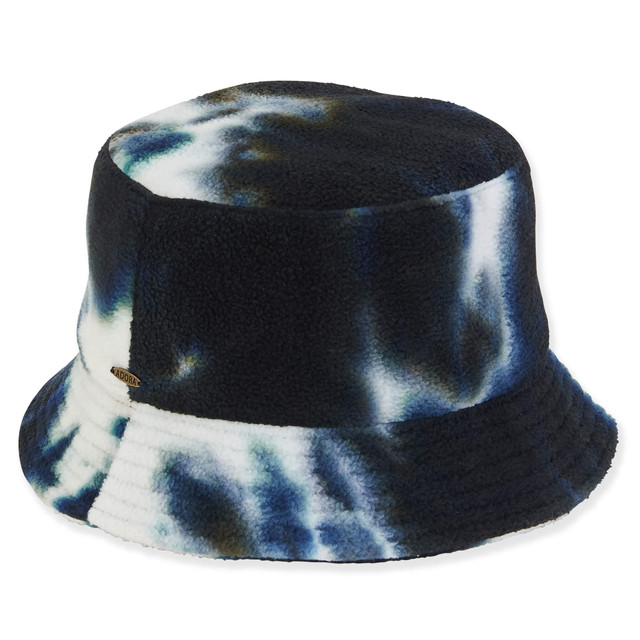 sun n sand Women's Fashion Fabrics Tie Dye Print Bucket | AD1472