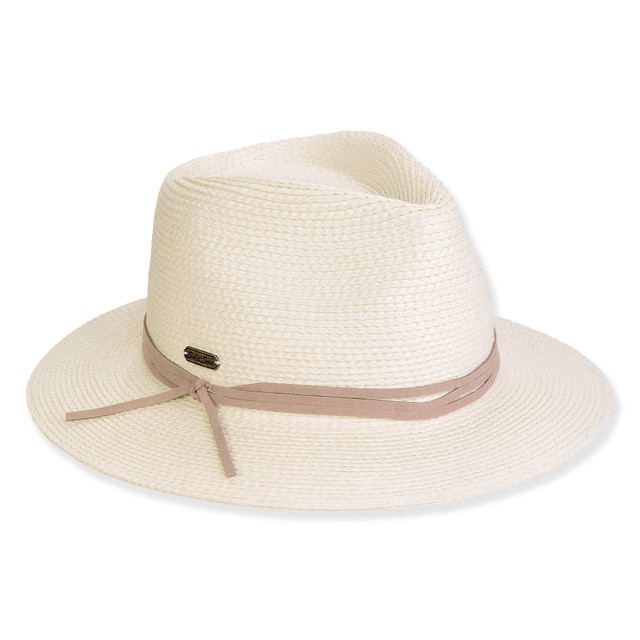sun n sand Women's Ivory Paperbraid Safari Brim 2.75