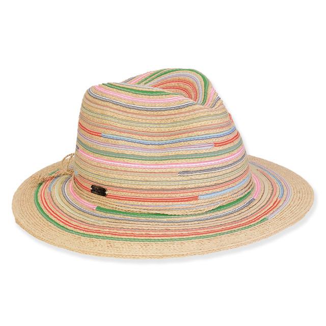 sun n sand Women's Multi Fedora Brim | Sun N Sand | HH3421 sun n sand Women's Multi Fedora Brim | Sun N Sand | HH3421