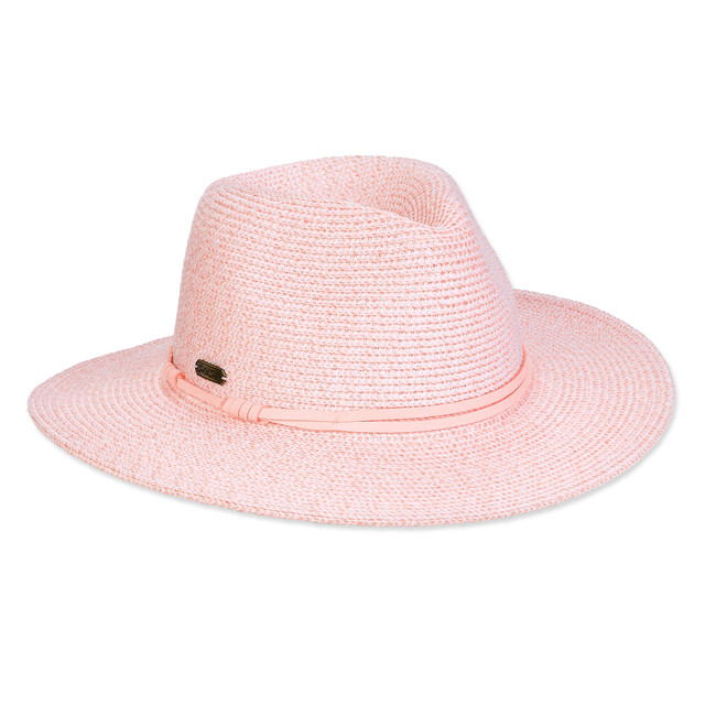 sun n sand Women's Pink Paperbraid Safari Brim 2.75