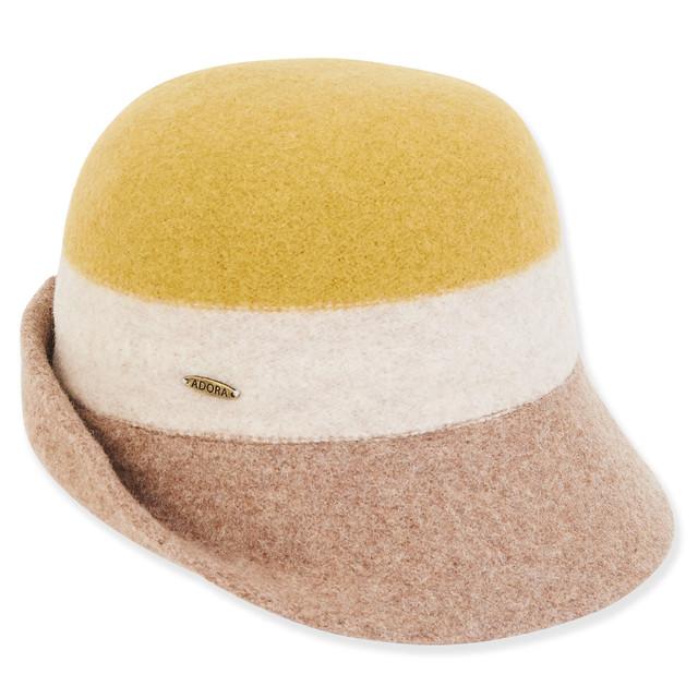 Sun N Sand Women's Soft Wool Cloche Tapered Cap | AD1442