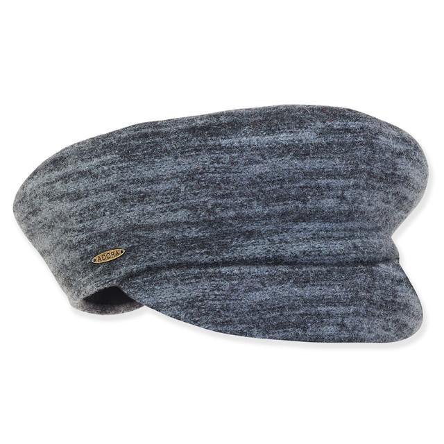 sun n sand Women's Soft Wool Newsboy Self Color Brim | AD1538