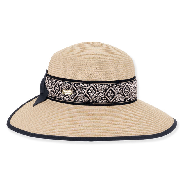 sun n sand Womens Backless Hat | Adjustable | UPF 50+ | Sun N Sand | HH3482