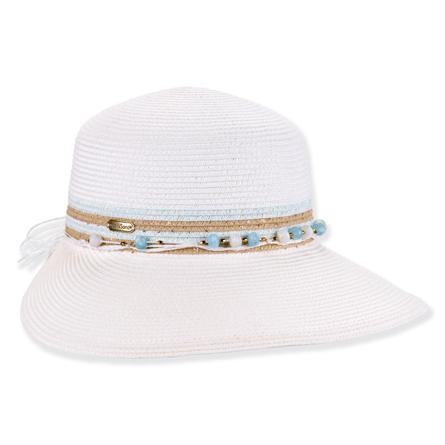 sun n sand Womens Backless Hat | Adjustable | UPF 50+ | Sun N Sand | HH3490