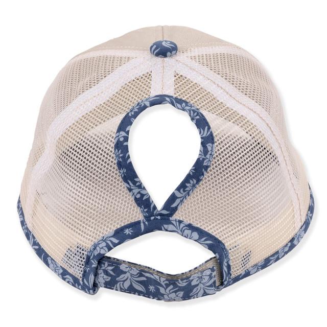 Sun N Sand Womens Ball Cap | Ponytail-Bun Opening | Adjustable Hook And Loop | UPF 50+ | Sun N Sand | HH3592