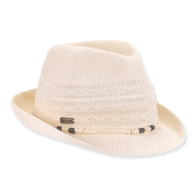sun n sand Womens Fedora Hat | Adjustable | UPF 50+ | Sun N Sand | HH3570 A sun n sand Womens Fedora Hat | Adjustable | UPF 50+ | Sun N Sand | HH3570 A
