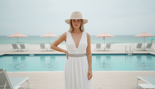 Sun N Sand Womens Fedora Hat | Adjustable | UPF 50+ | Sun N Sand | HH3518