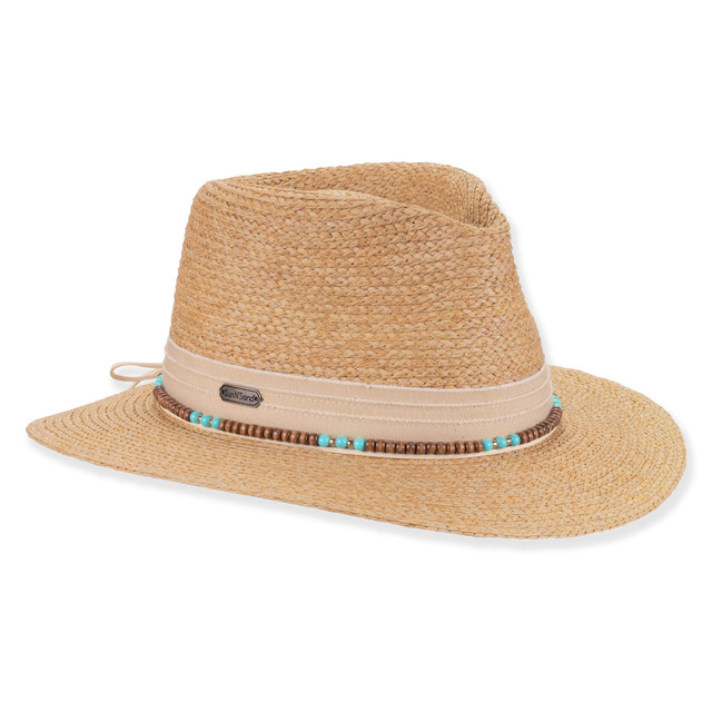 sun n sand Womens Fedora Hat | Adjustable | UPF 50+ | Sun N Sand | HH3617 A sun n sand Womens Fedora Hat | Adjustable | UPF 50+ | Sun N Sand | HH3617 A