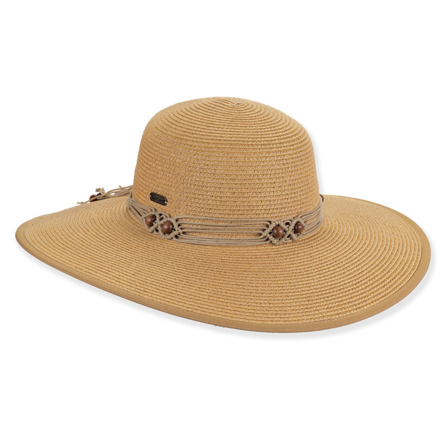 Sun N Sand Womens Floppy Hat | Adjustable | UPF 50+ | Sun N Sand | HH3435