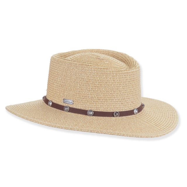 sun n sand Womens Gambler Hat | Adjustable | UPF 50+ | Sun N Sand | HH3457