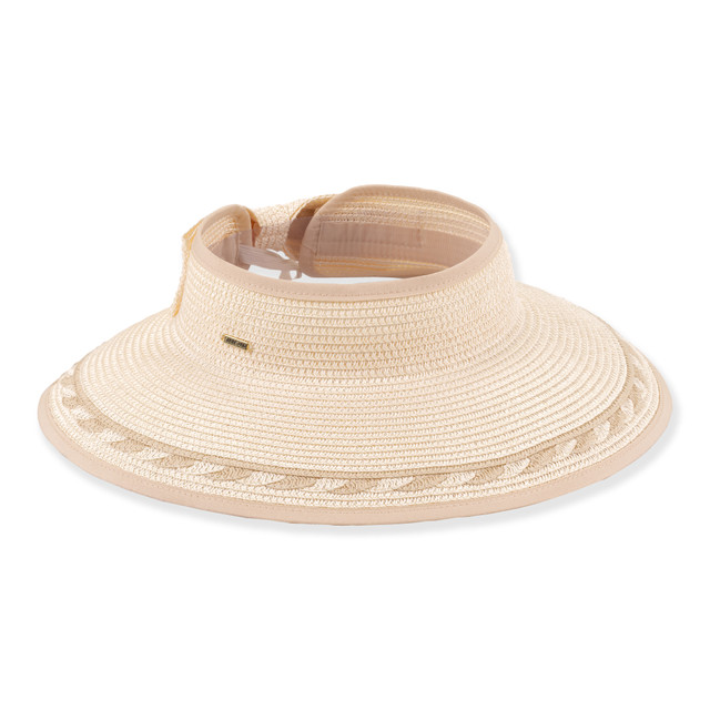 sun n sand Womens Packable Rollup Visor | Adjustable Hook and Loop | UPF 50+ | Sun N Sand | HH3557