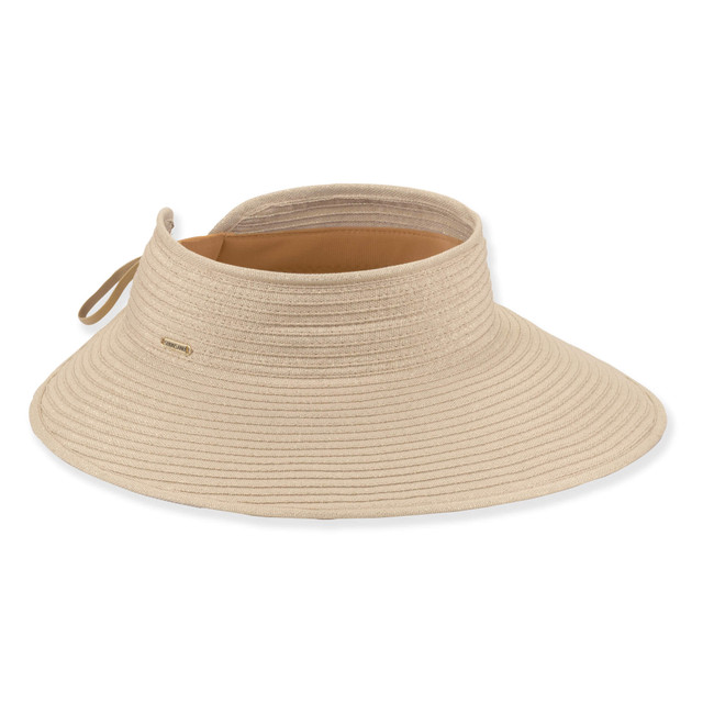 sun n sand Womens Packable Rollup Visor | Adjustable Hook and Loop | UPF 50+ | Sun N Sand | HH3553