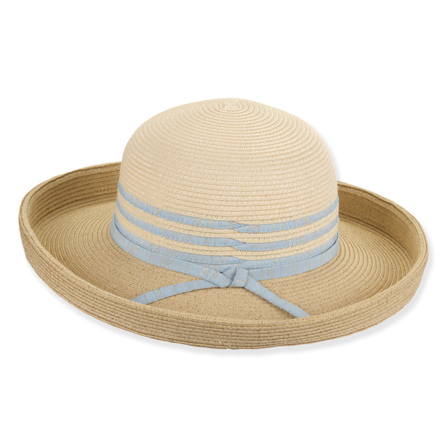 sun n sand Womens UpBrim Hat | Adjustable | UPF 50+ | Metallic Lurex | Sun N Sand | HH3448