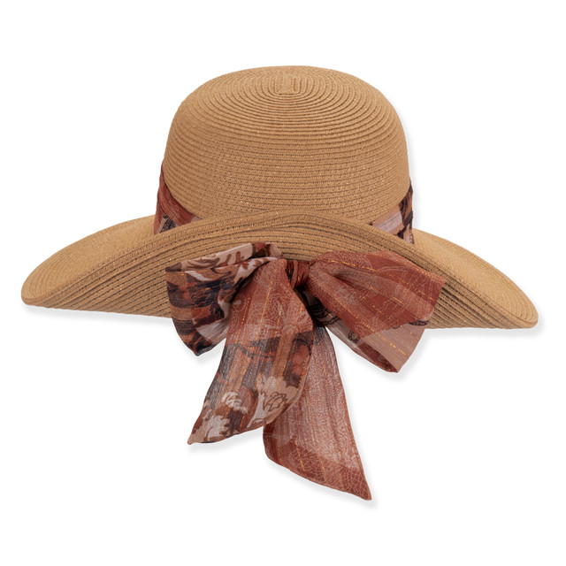 Sun N Sand Womens Upturn Hat | Adjustable | UPF 50+ | Metallic Lurex | Sun N Sand | HH3561