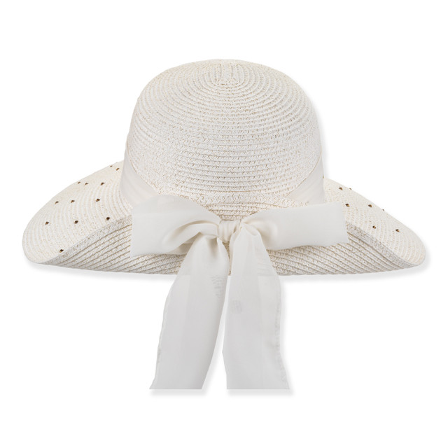 Sun N Sand Womens Upturn Hat | Adjustable | UPF 50+ | Rhinestones | Sun N Sand | HH3480