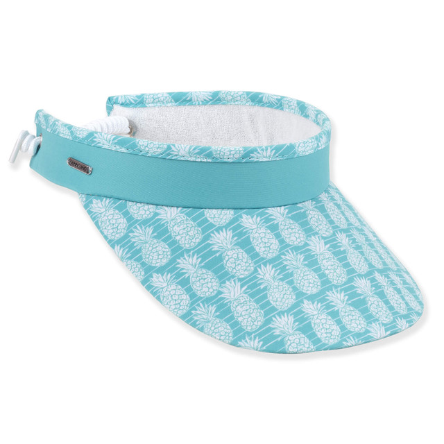 sun n sand Womens Visor | Adjustable Coil Sizer | UPF 50+ | Sun N Sand | HH3658