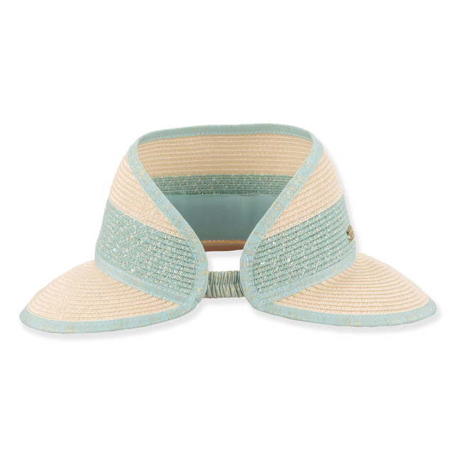 Sun N Sand Womens Visor | Adjustable Elastic Band | UPF 50+ | Sun N Sand | HH3545