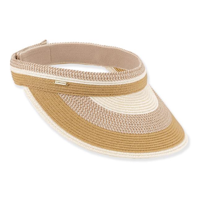 sun n sand Womens Visor | Adjustable Hook and Loop | UPF 50+ | Sun N Sand | HH3563