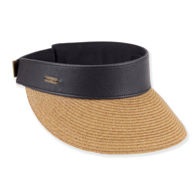 Sun N Sand Womens Visor | Adjustable Hook And Loop | UPF 50+ | Sun N Sand | HH3546