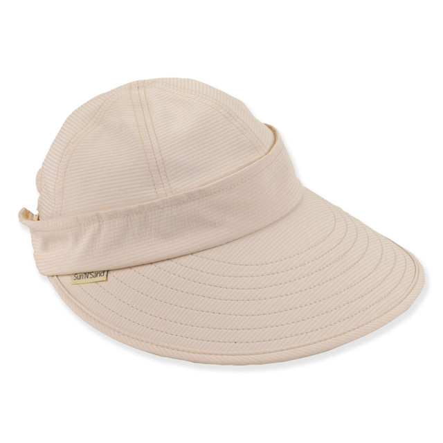 Sun N Sand Womens Visor Cap | Adjustable Hook And Loop | UPF 50+ | Sun N Sand | HH3586