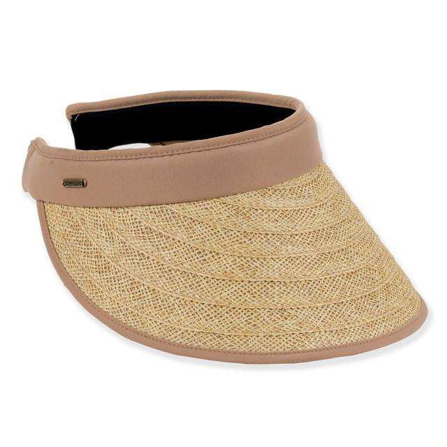 sun n sand Womens Visor | Clip On | UPF 50+ | Sun N Sand | HH3544