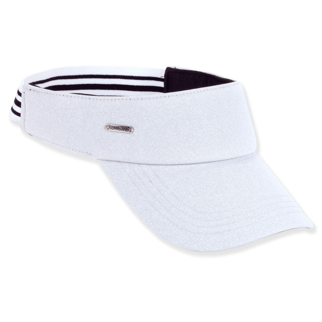 sun n sand Womens Visor | Metallic Lurex | Adjustable Elastic Metal Sizer | UPF 50+ | Sun N Sand | HH3668 sun n sand Womens Visor | Metallic Lurex | Adjustable Elastic Metal Sizer | UPF 50+ | Sun N Sand | HH3668