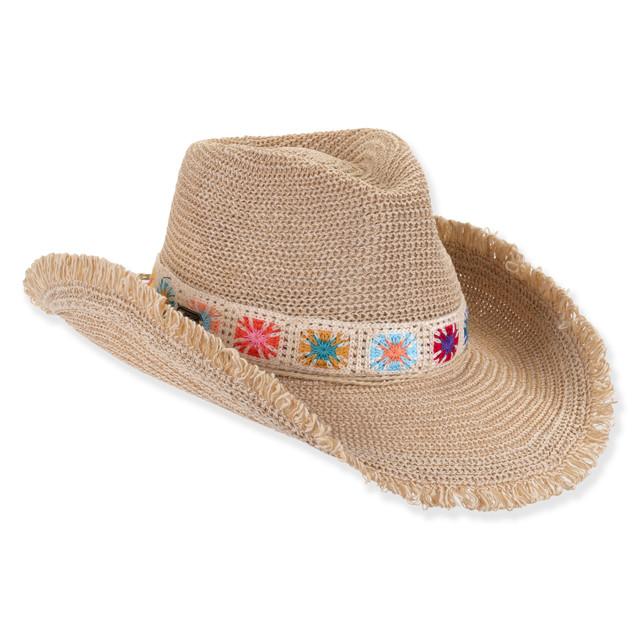 sun n sand Womens Western Hat | Adjustable | UPF 50+ | Sun N Sand | HH3539