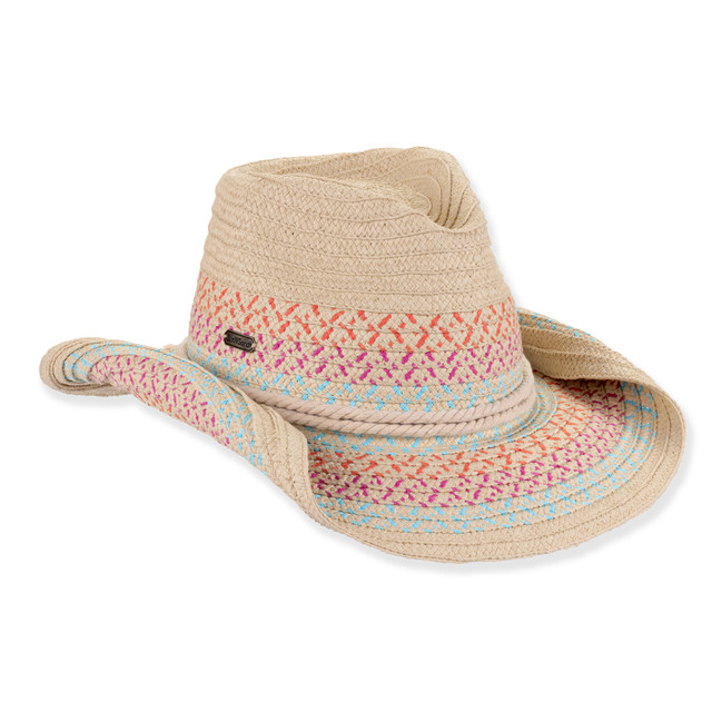 sun n sand Womens Western Hat | Adjustable | UPF 50+ | Sun N Sand | HH3528
