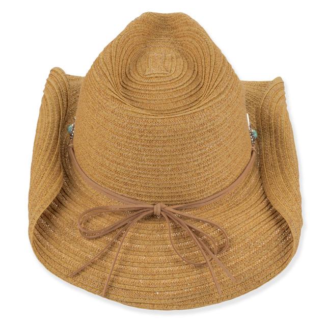 Sun N Sand Womens Western Hat | Adjustable | UPF 50+ | Sun N Sand | HH3521