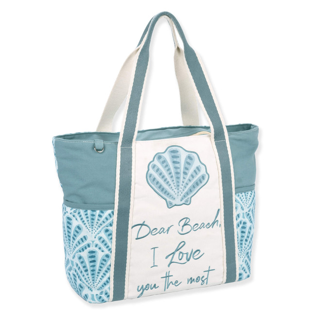 Sun N Sand You Me And The Sea - Shoulder Tote - Jewel Branding - Pam Vale - JB190