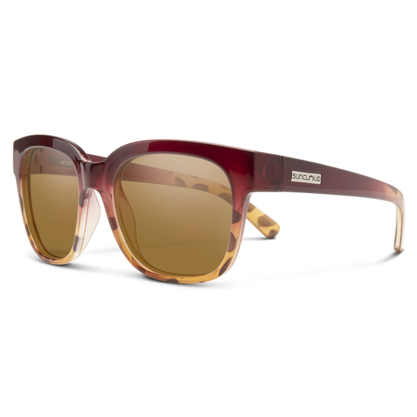Suncloud Affect - Sale Raspberry Tortoise Fade | Polarized Brown