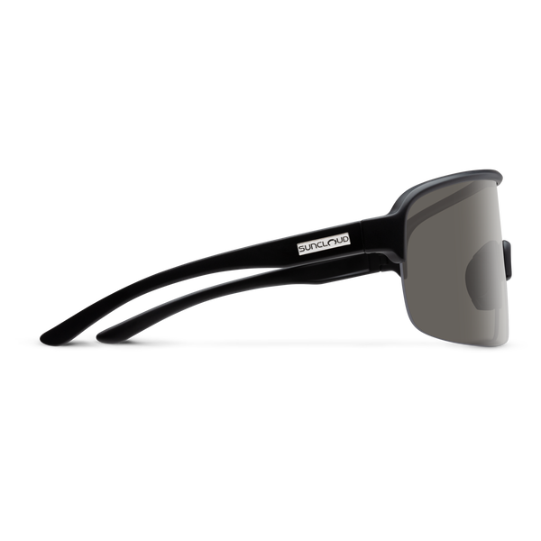 Suncloud Amplify Matte Black + Polarized Low Light Rose Lens