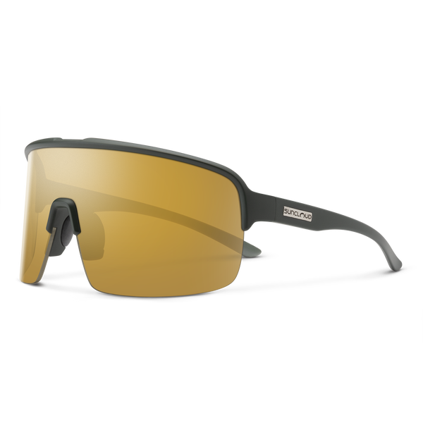 Suncloud Amplify Matte Black + Polarized Low Light Rose Lens