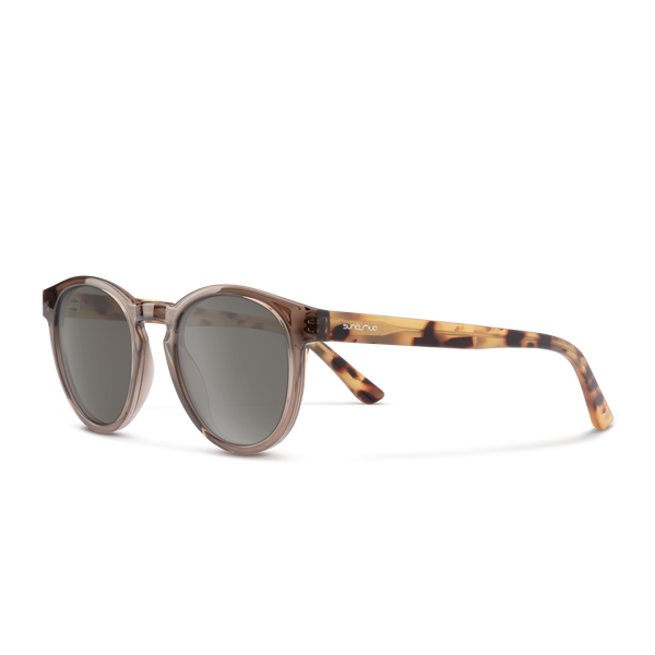 Suncloud Barnes Matte Black + Polarized Gray Green Lens