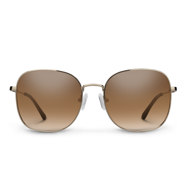 Suncloud Beverly Gold + Polarized Brown Gradient Lens