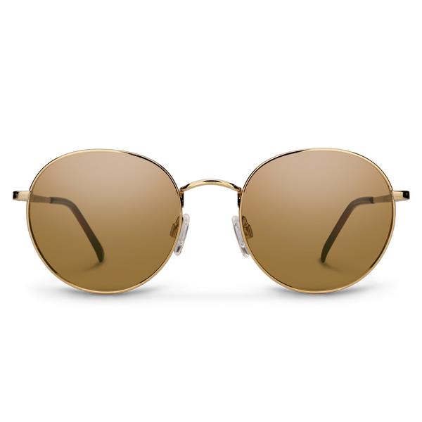 Suncloud Bridge City - Sale Gold + Polarized Brown Lens
