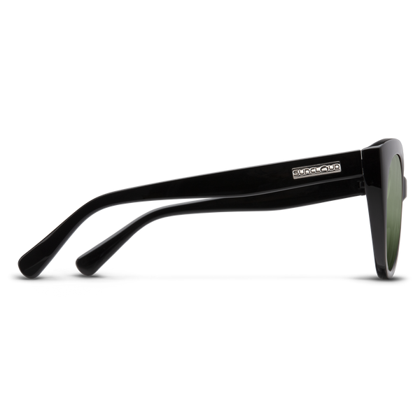 Suncloud Cityscape - Sale Black + Polarized Gray Green Lens