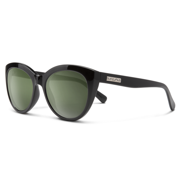 suncloud Cityscape - Sale Black + Polarized Gray Green Lens