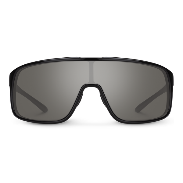 Suncloud Double Up Matte Black + Polarized Blue Mirror Lens