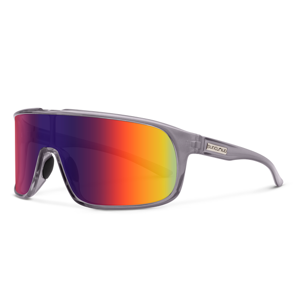 Suncloud Double Up Matte Black + Polarized Blue Mirror Lens