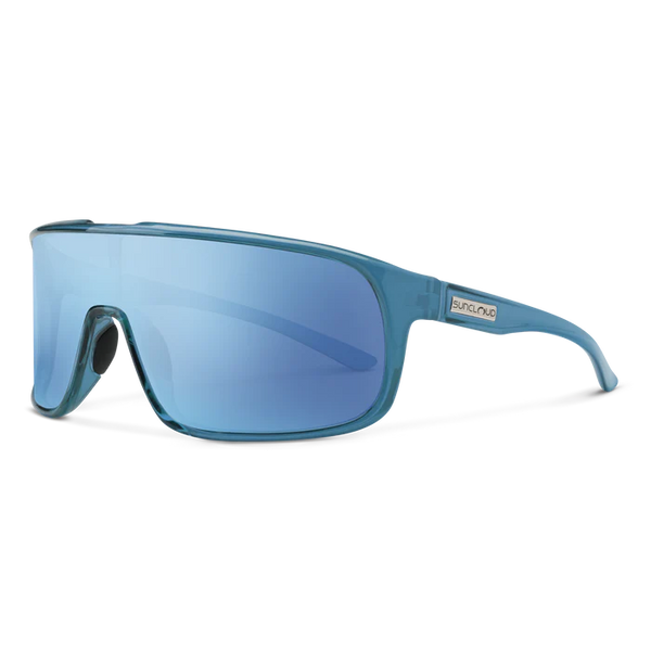 Suncloud Double Up - Sale Matte Crystal Amber + Polarized Red Mirror Lens