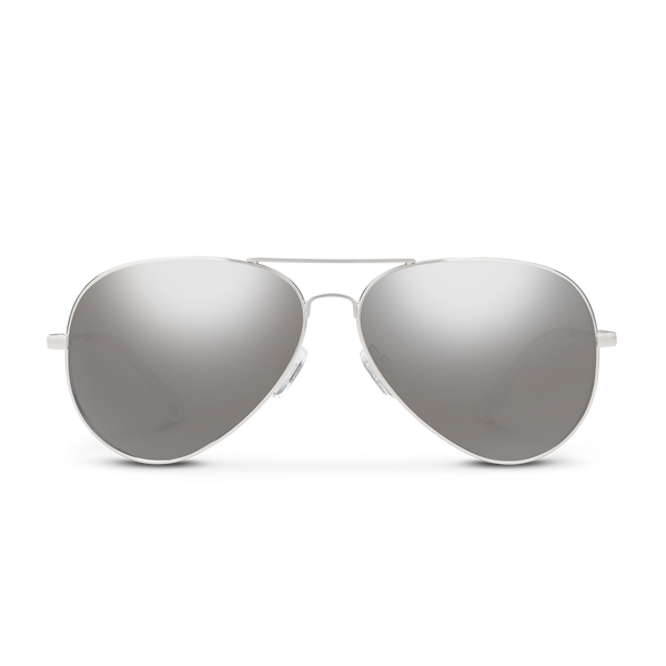 Suncloud Hard Deck Silver + Polarized Silver Mirror Lens